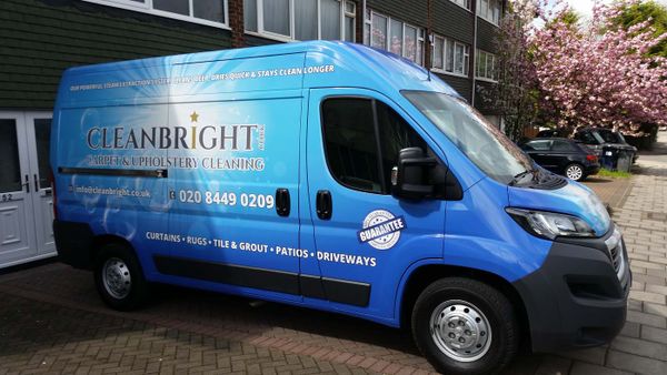 Cleanbright Solutions UK company van
