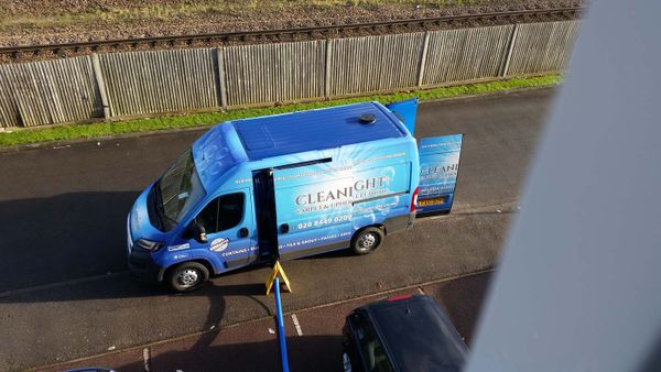 Cleanbright Solutions UK company van